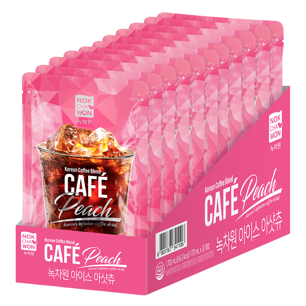 녹차원 아이스 아샷츄 170ml 10개입 - 상품 이미지