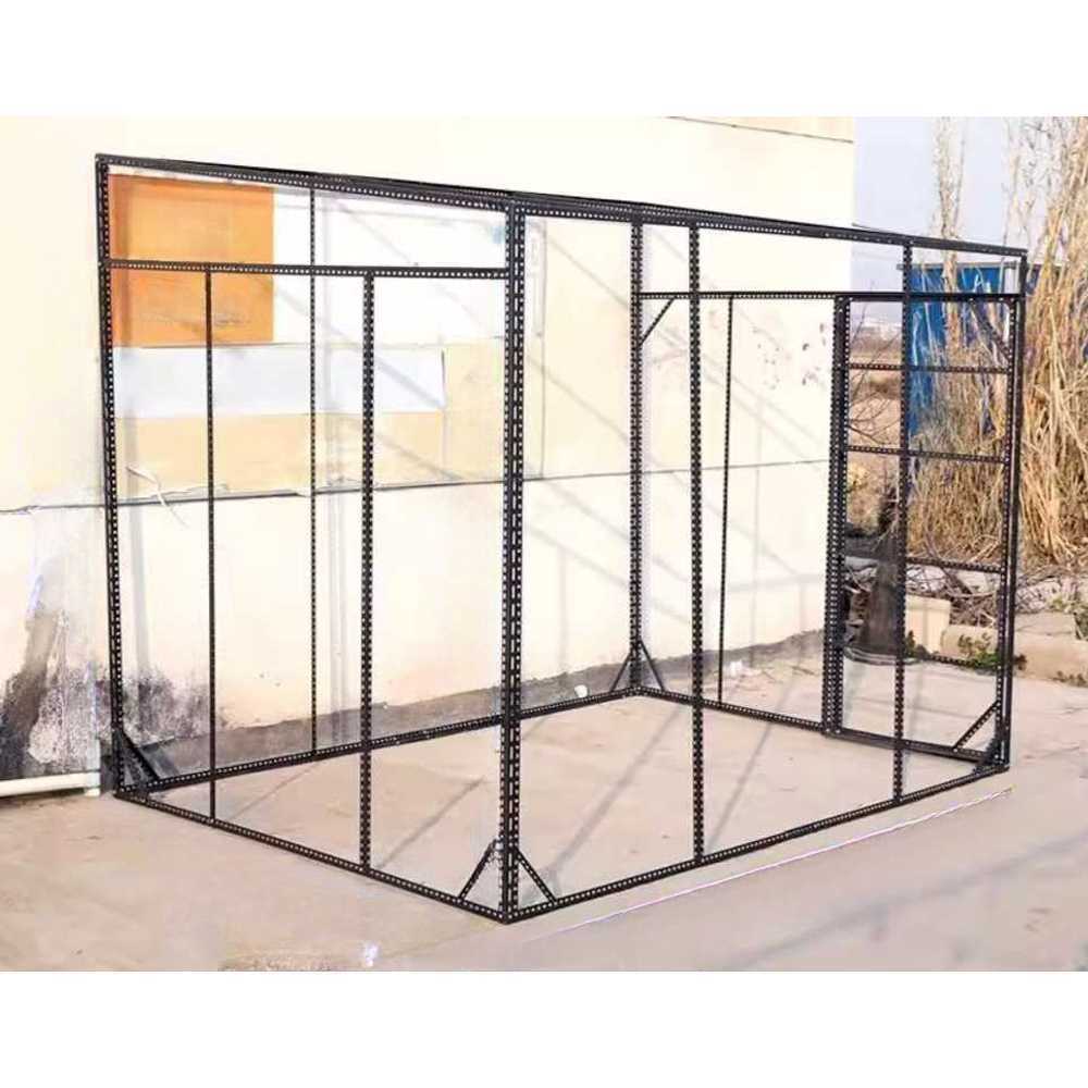 조립식 썬룸 주택 처마 텃밭 소형 필름 농막 테라스 180x120x190cm / 화이트 프레임