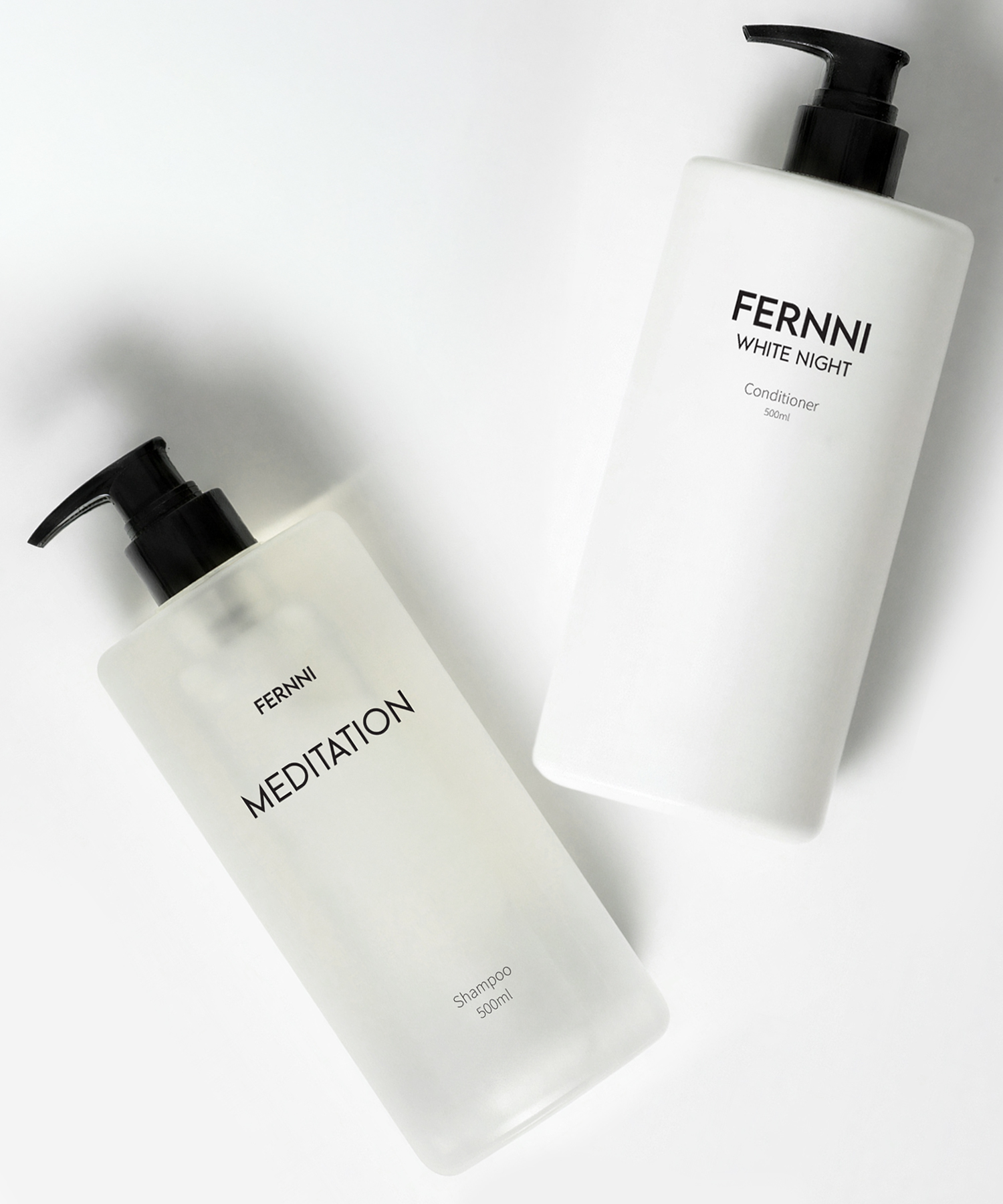[SET] 페르니 메디테이션 퍼퓸향수샴푸 500ml + 화이트나이트 컨디셔너 500ml - 상품 이미지