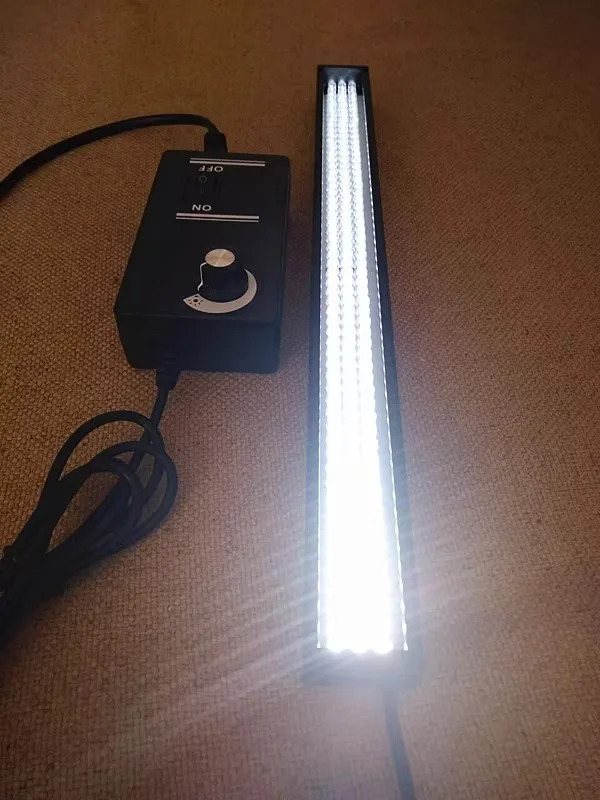 334MMx31MMx22MM 168 LED 머신 비전 광원 조정 가능스트립 감지