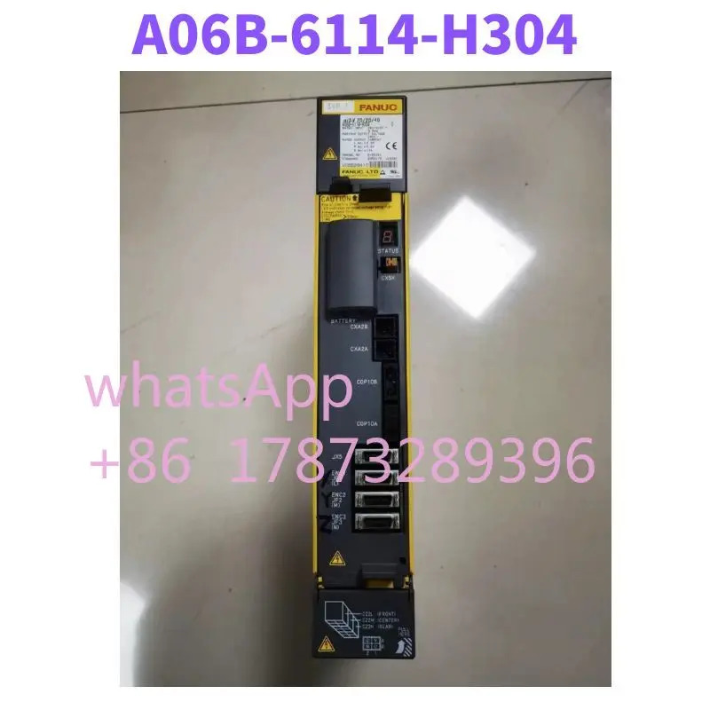 리퍼 FANUC A06B-6114-H304 A06B 6114 H304 서보 드라이버 증폭기 모듈 완료