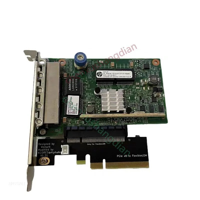 hp호환 331FLR NEC Broadcom BCM5719 기가비트 4 포트 네트워크 인터페이스 카드