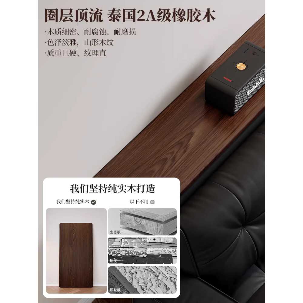 소파 틈새 선반 책상선반 슬림선반 협탁 보조수납 긴 100x10x69cm/뉴질랜드 소나무/내추럴 - 상세 이미지 4