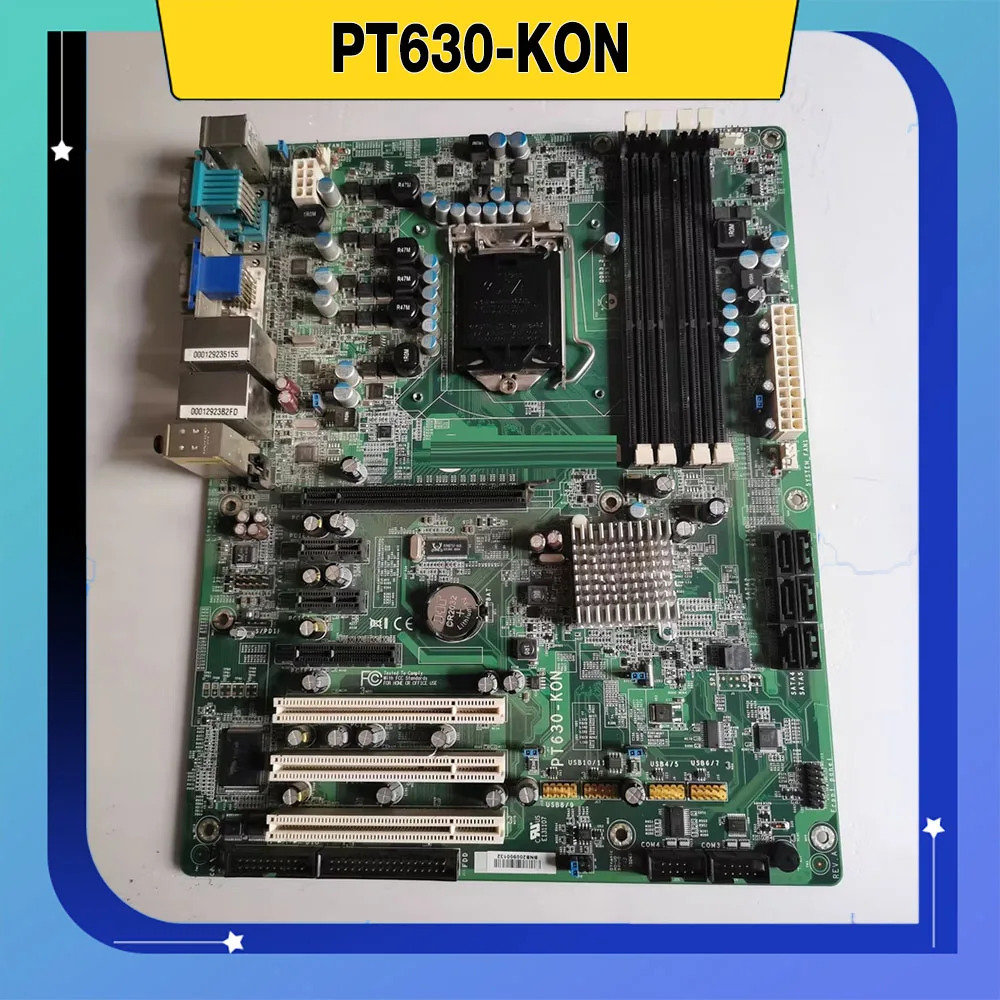 PT630 Creation 산업제어 마더보드 PT630-KON LGA 1156 듀얼 네트워크 카드