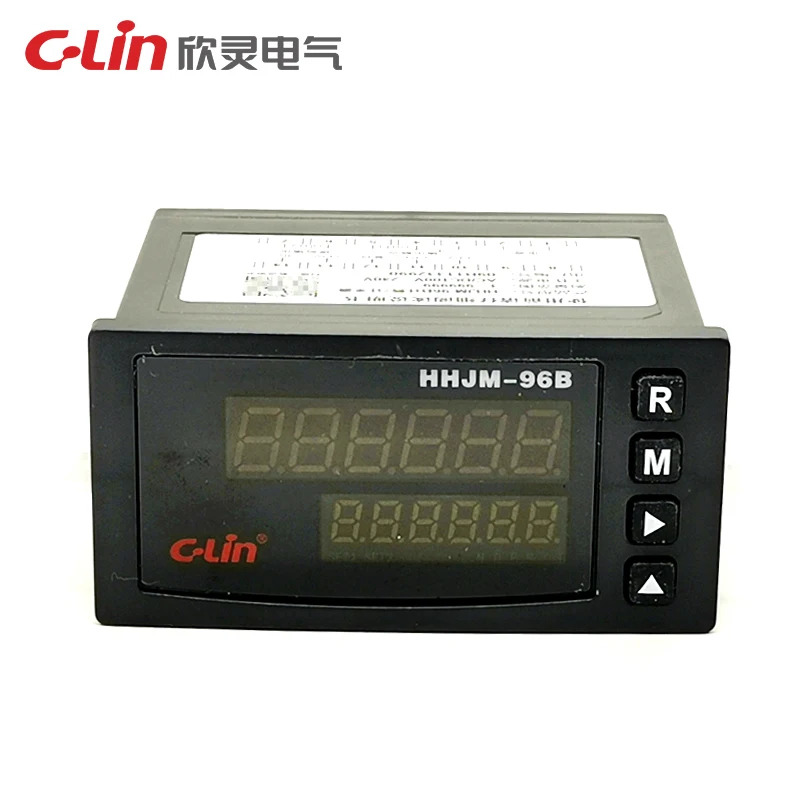 HHJM-96B 220V DC24V 이행 디지털 가역 카운터 미터 2채널 NPN/PNP