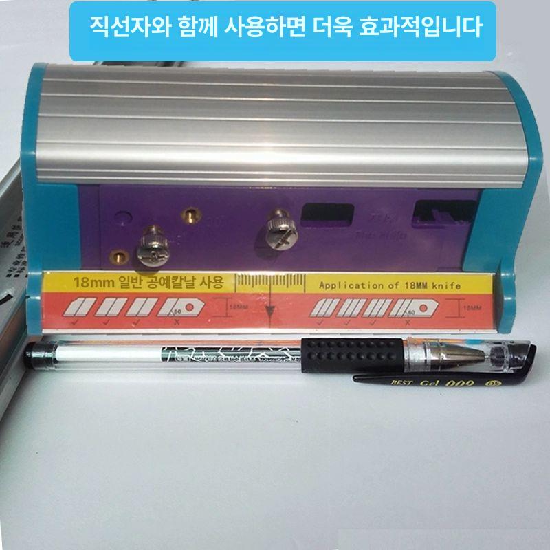 폼보드 포맥스 재단 컷터 전열선 절단 우드락 열선 전용 A형 슬롯팅 도구 + 슬랫 20개 설명서포함 - 상세 이미지 3