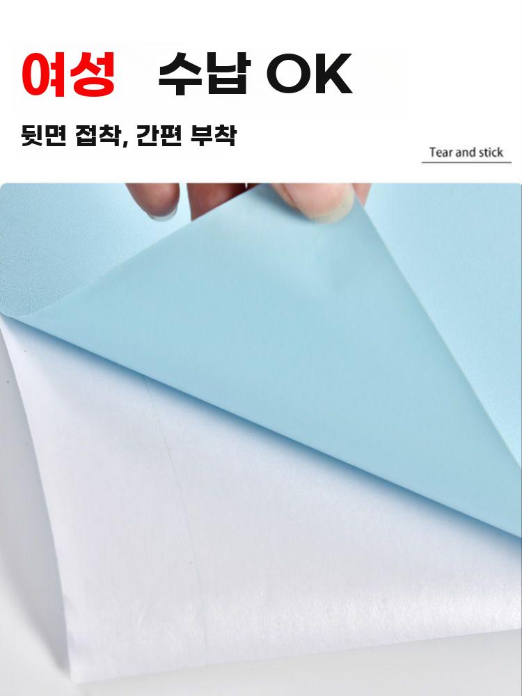 방수 진주광 실크 패턴 셀프접착 벽지 침실 포인트벽 - 상세 이미지 2