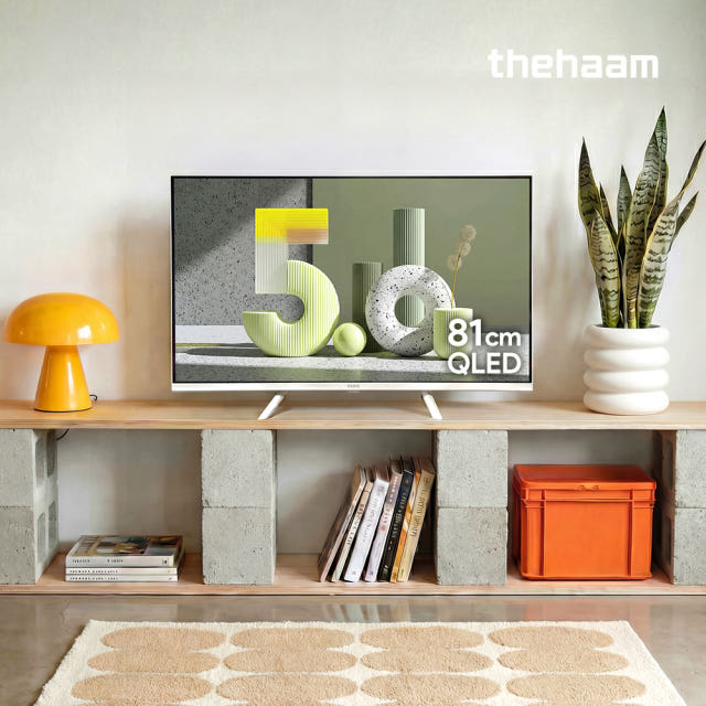 스마트티비 구글5.0 81cm(32인치)TV, QLED, 더함 CHiQ