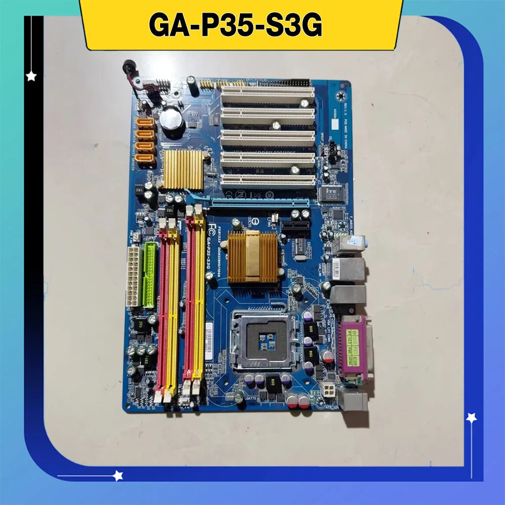 P35-S3G GA-P35-S3G 5 PC I 슬롯 LGA 775 DDR2 마더보드