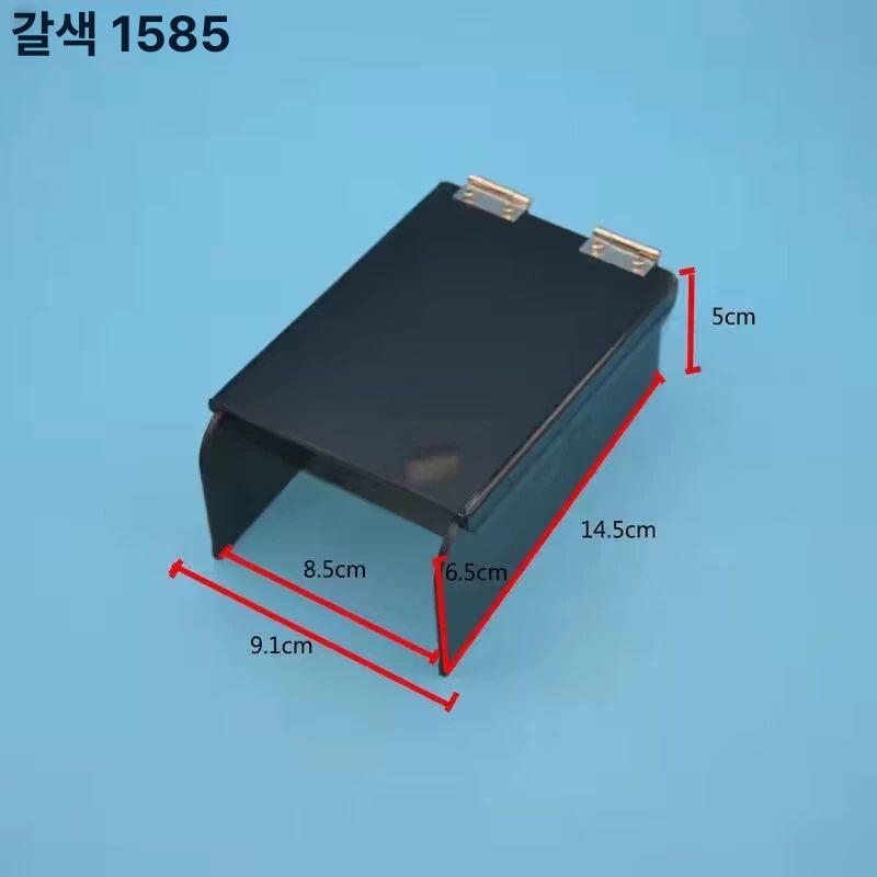 현관문보호 빗물가리개 햇빛 현관번호키 레인커버 도어락 P1460 접착제 포함 - 상세 이미지 5