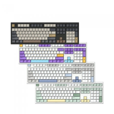 한성컴퓨터 GK787SE OfficeMaster 기계식 뽀송 (블루베리 스무디, 38g)