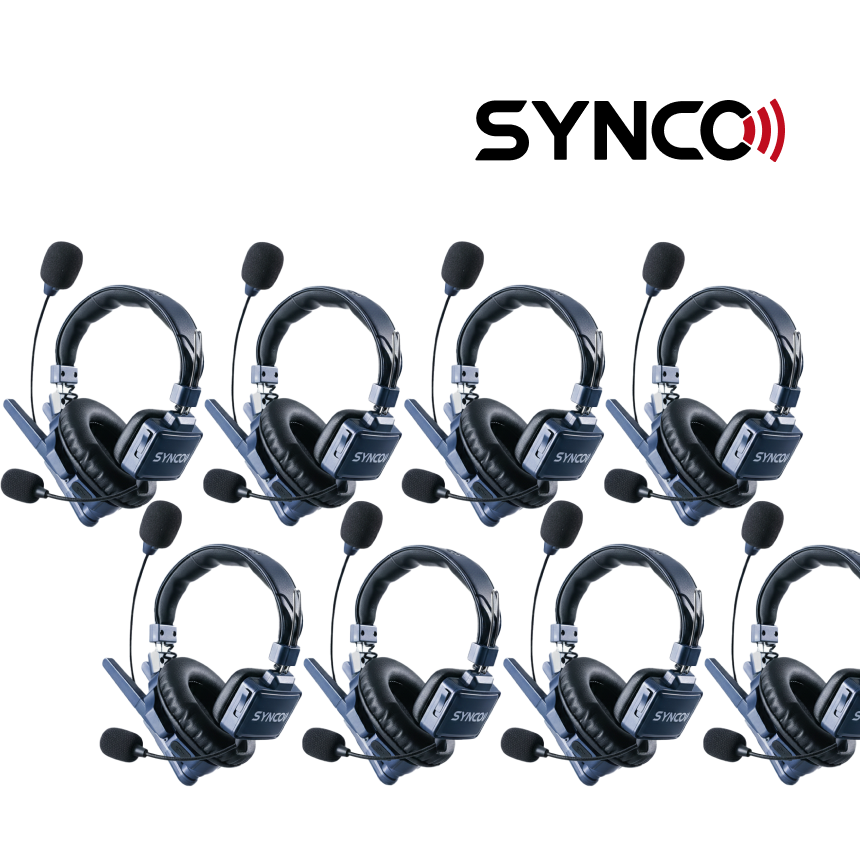SYNCO Xtalk Master8 무선 헤드셋 인터컴 시스템 제품 이미지