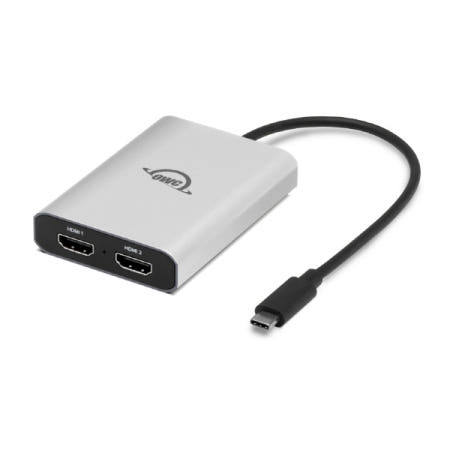 OWC USB C타입 to 듀얼 HDMI with DisplayLink 어댑터