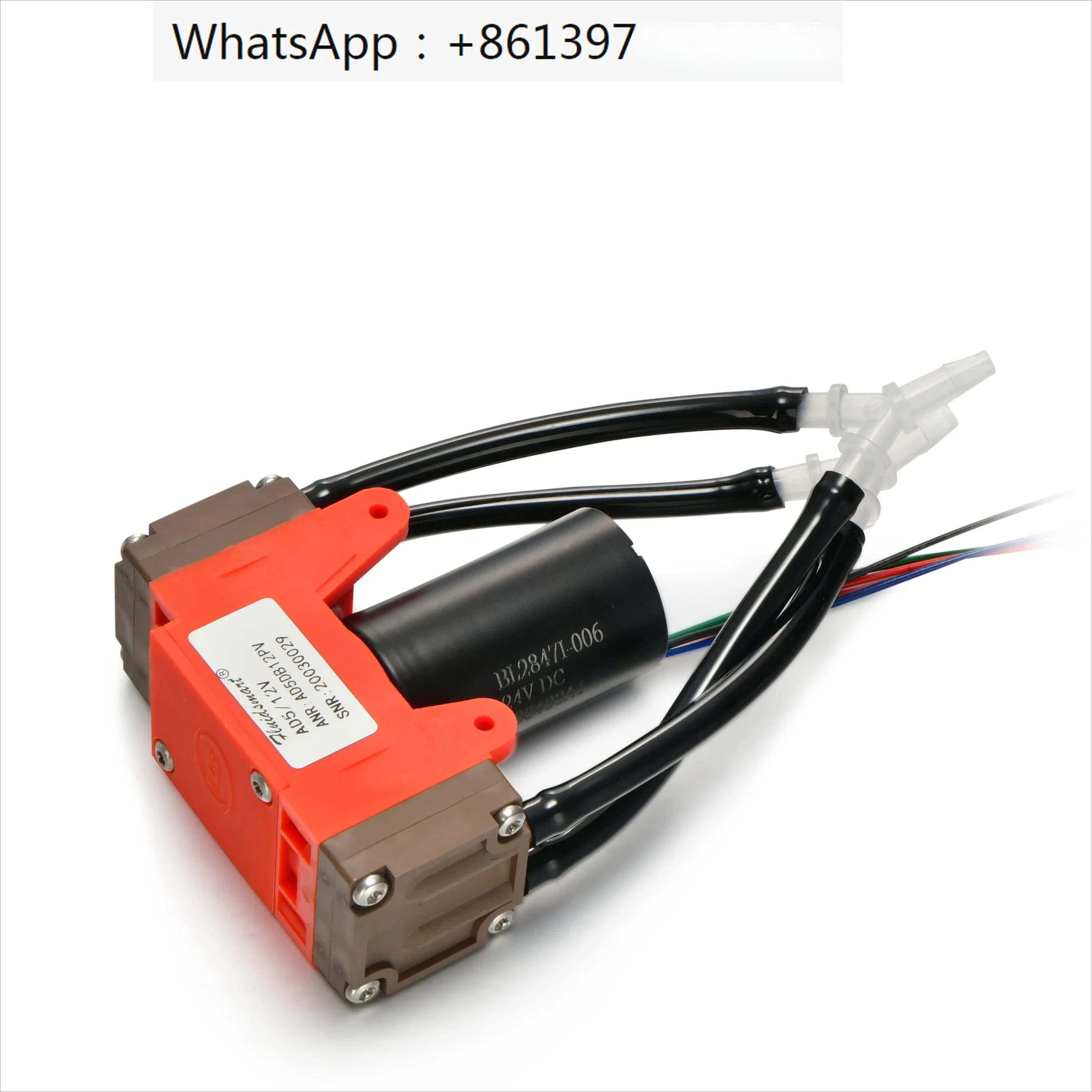 12V DC 브러시리스 모터 질량 유량 C샘플링 전기 미니 에어 펌프 마이크로 진공 다이어프램