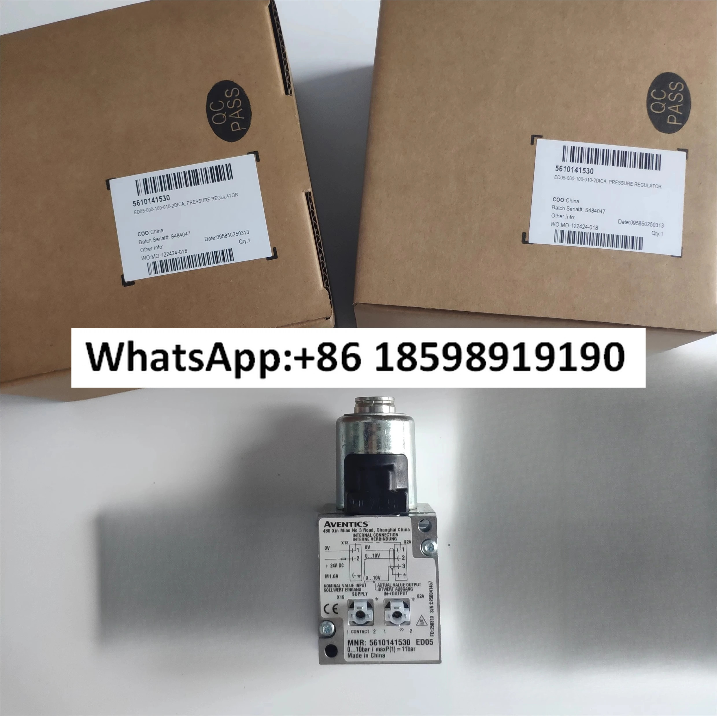 ED05 압력 조절 밸브 5610141330 5610141510 5610141530