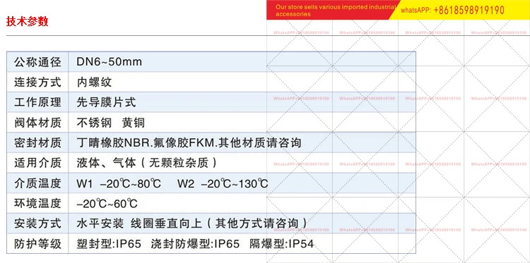 솔레노이드 밸브 ZCA 황동 G1 2 G3 4 DN15 DN20 BZCA 1 P K 다이어프램