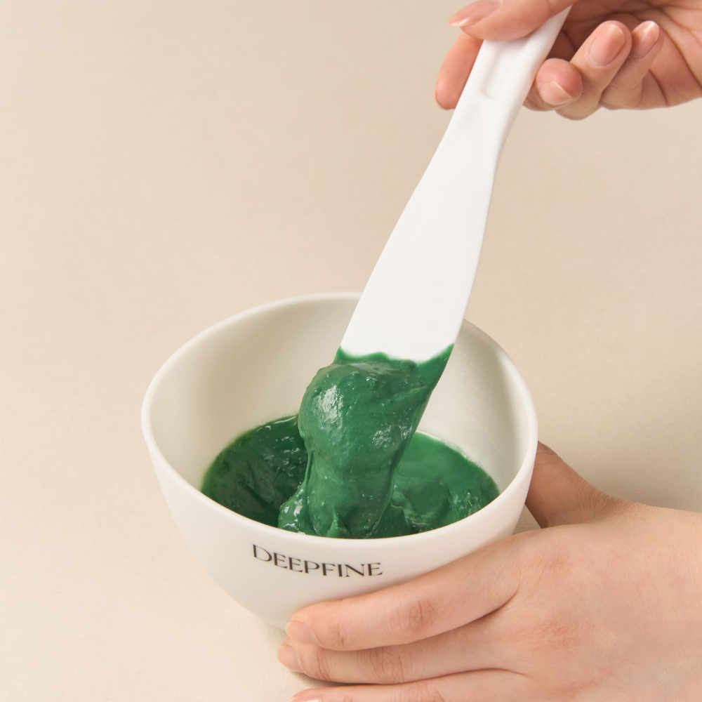 딥파인 홈에스테틱 대용량 진정관리 쿨링관리 모델링팩 스피룰리나 쿨 콜라겐, 1kg - 상세 이미지 2