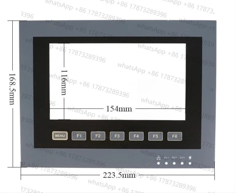 HITECH PWS6700C-P PWS6700C-N PWS6700T-N PWS6700T-P PWS6700T-PC 터치스크린 전면 필름터치스크린 유리 패널 디지타이저