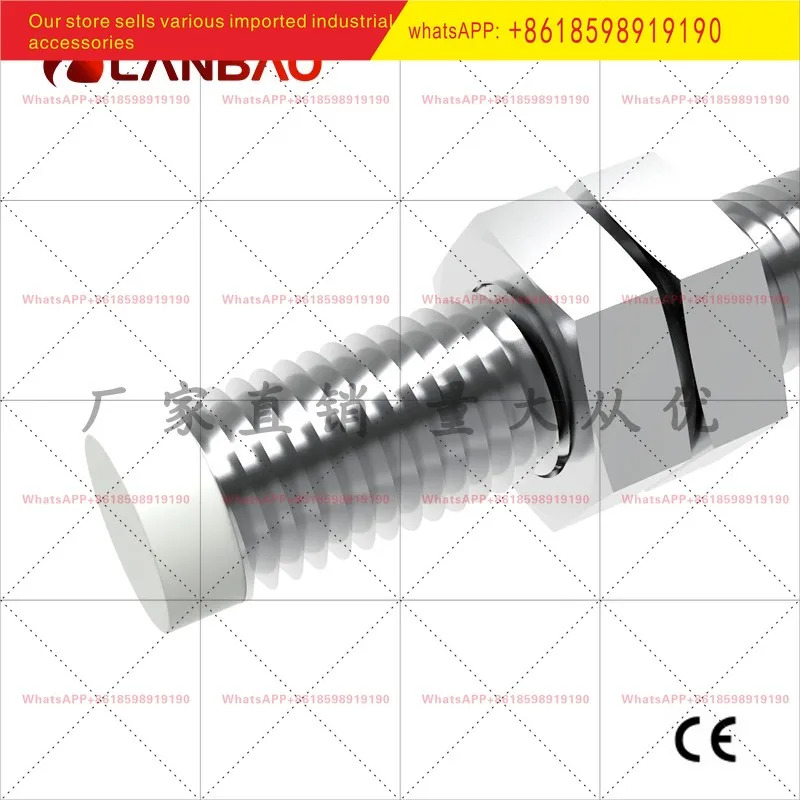 LR08BN02DNO E2 유도 센서 2mm 매립형 M12 커넥터 금속 스위치