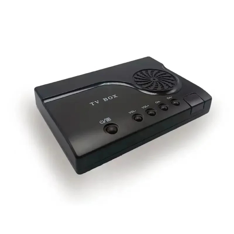 /RF - /VGA 셋톱박스 변환기 모니터로 TV 케이블 아날로그 신호를 원격 제어 경적으로 시청 가능