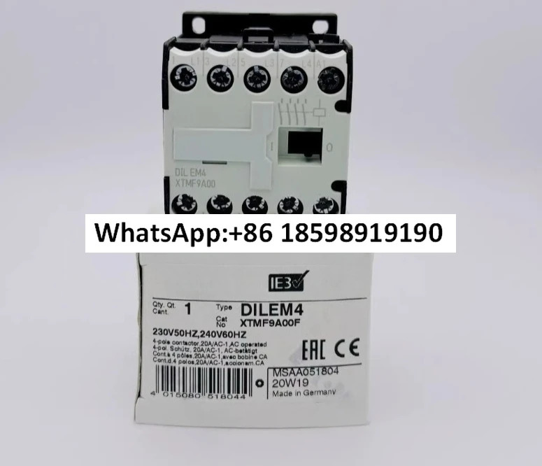 DILEM4 G 24VDC 4극 AC DC 접촉기 XTMF9A00 230V