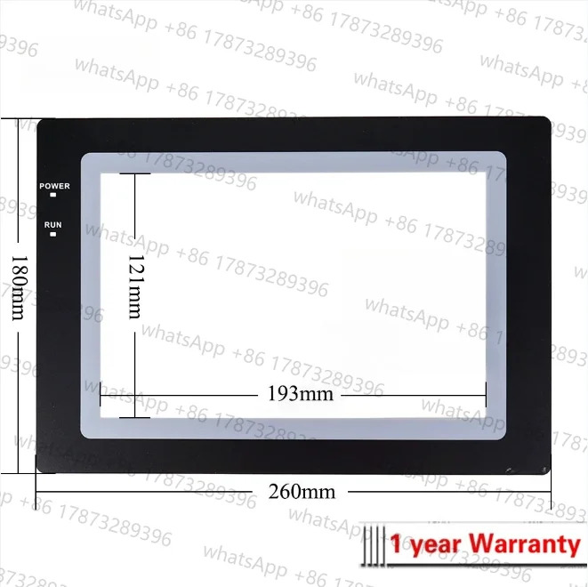 NT600S-ST121B-EV3터치 스크린 유리 패널 디지타이저 NT600S-ST121B-V3 NT600S-ST211B-EV3 NT600S-CFL01 필름