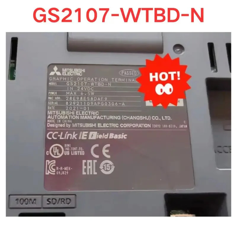 원본 GS2107-WTBD-N GS2107 WTBD N 터치 스크린