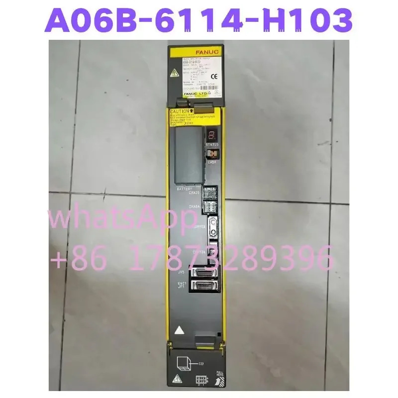 리퍼 A06B-6114-H103 A06B 6114 H103 서보 드라이브 완료 OK