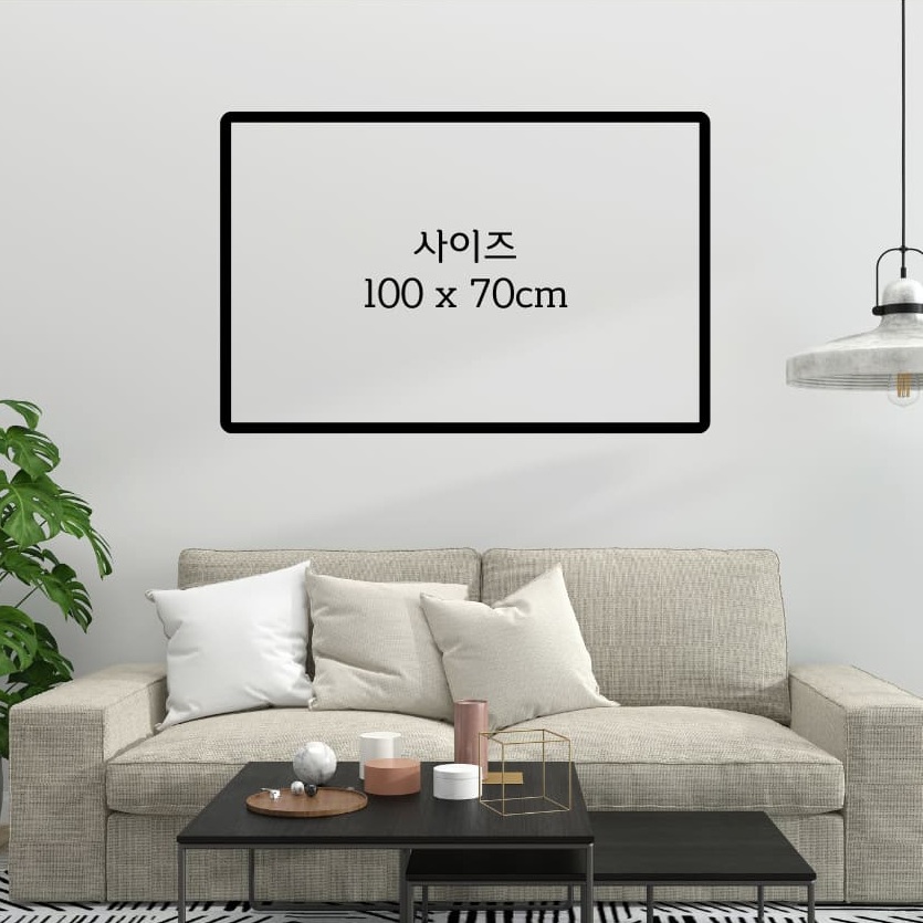 해바라기 대형 패브릭 포스터 풍수 재물운 황금 인테리어 월데코 개업선물 - 상세 이미지 4