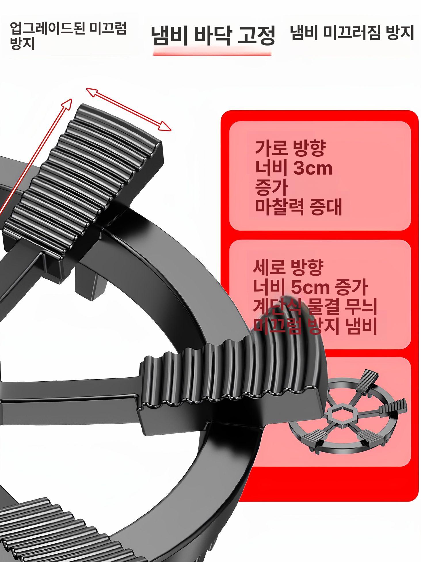 가스렌지 웍 받침대 미끄럼방지 덮개 주방 냄비받침대 안정적인 웍질 보조 - 상세 이미지 4