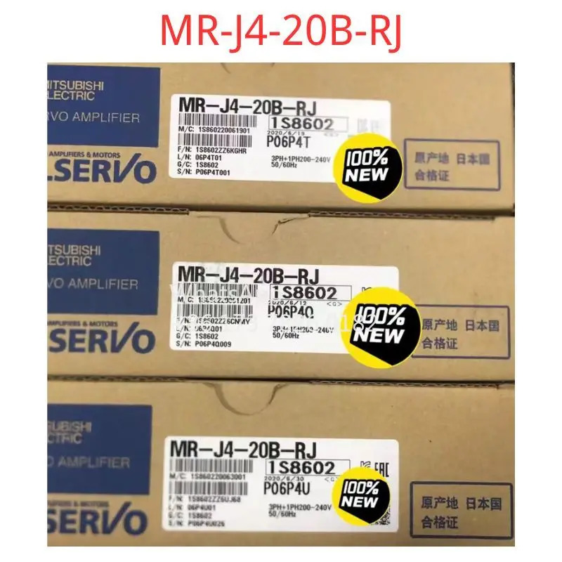 오리지널 MR-J4-20B-RJ 드라이버