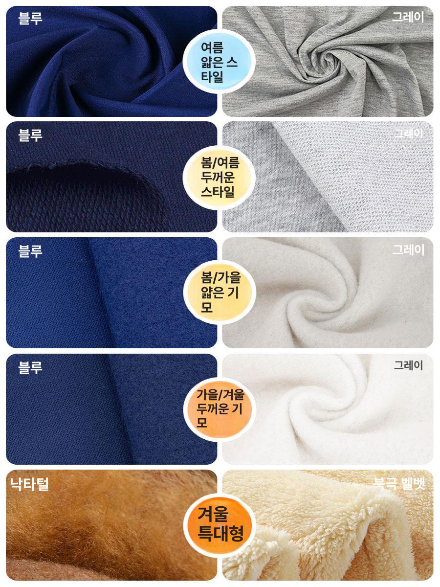 환자복 바지 소변구멍 요양환자옷 부착식 그레이 여름초박형 칸막이 없음 M 2.1-2.7 - 상세 이미지 5