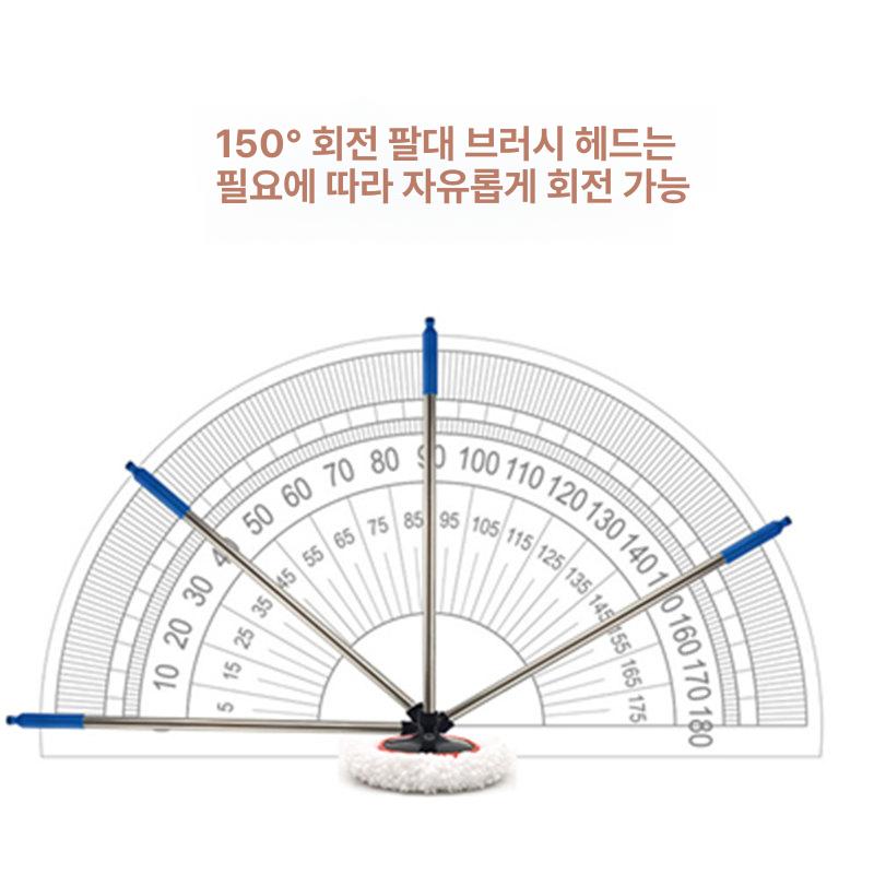 연결 세차 브러시 자동차 물 호스 대걸레 청소 밀대 셀프 세척 타이어 - 상세 이미지 5