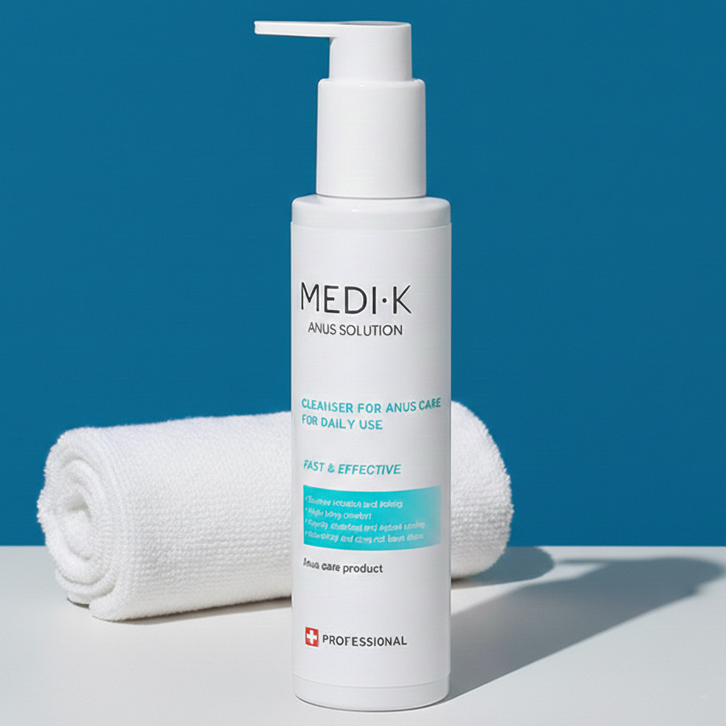 약국입점 메디케이 항문세정제 아누스솔루션 대용량 150ml 가려움 냄새 사타구니 항문전용 여성 남성 청결제 클렌저 제품 이미지