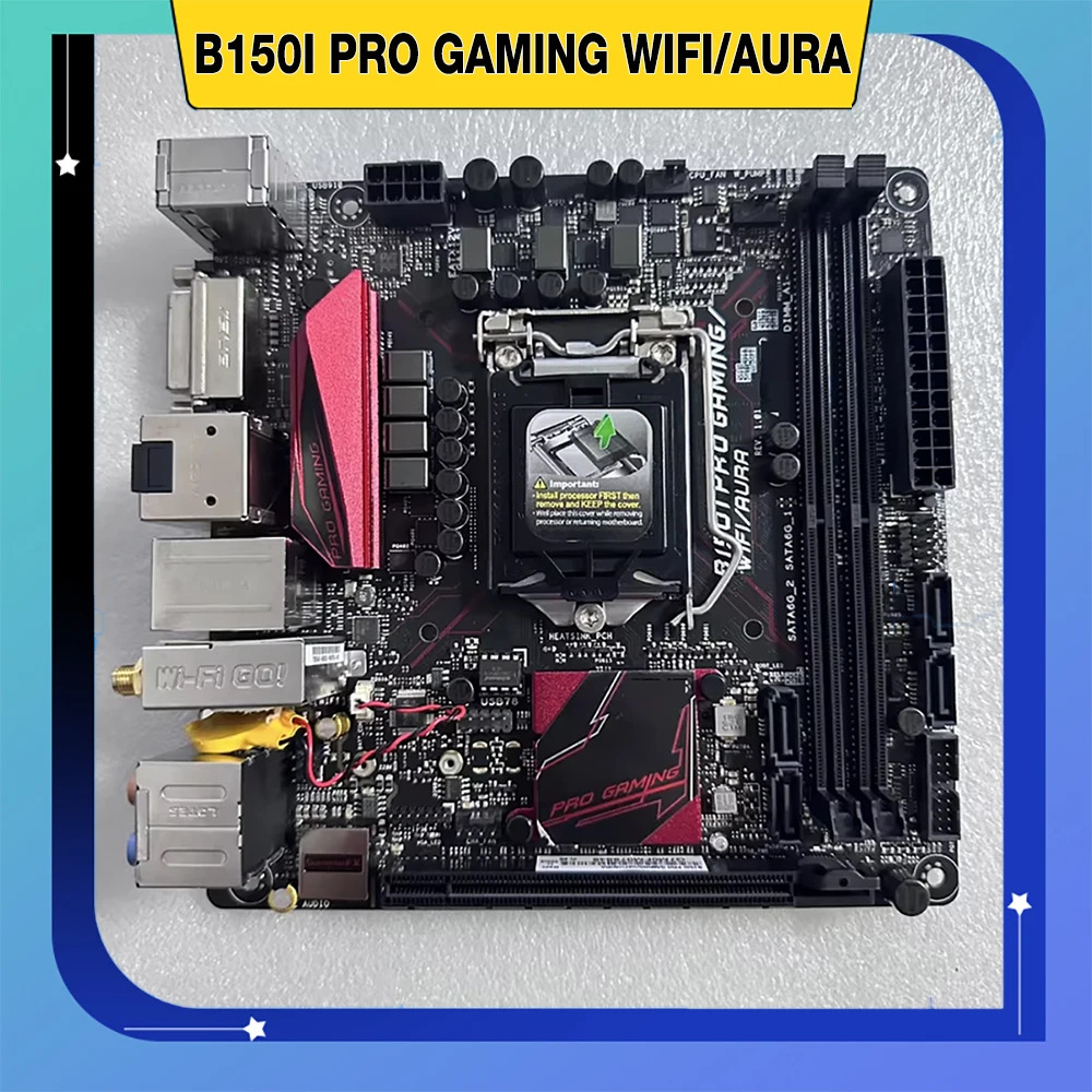 B150I PRO GNG WIFI/AURA 데스크탑 마더보드 LGA1151 B150