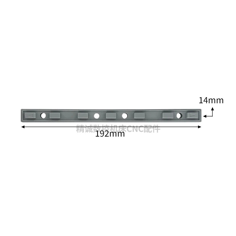 18i-MB A86L-0001-0287  버튼 7개 19.2CM 실리콘 스트립