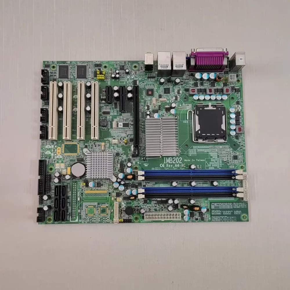 IMB202 개정판 A4-RC 산업컴퓨터 마더보드 LGA 775 듀얼 네트워크 포트
