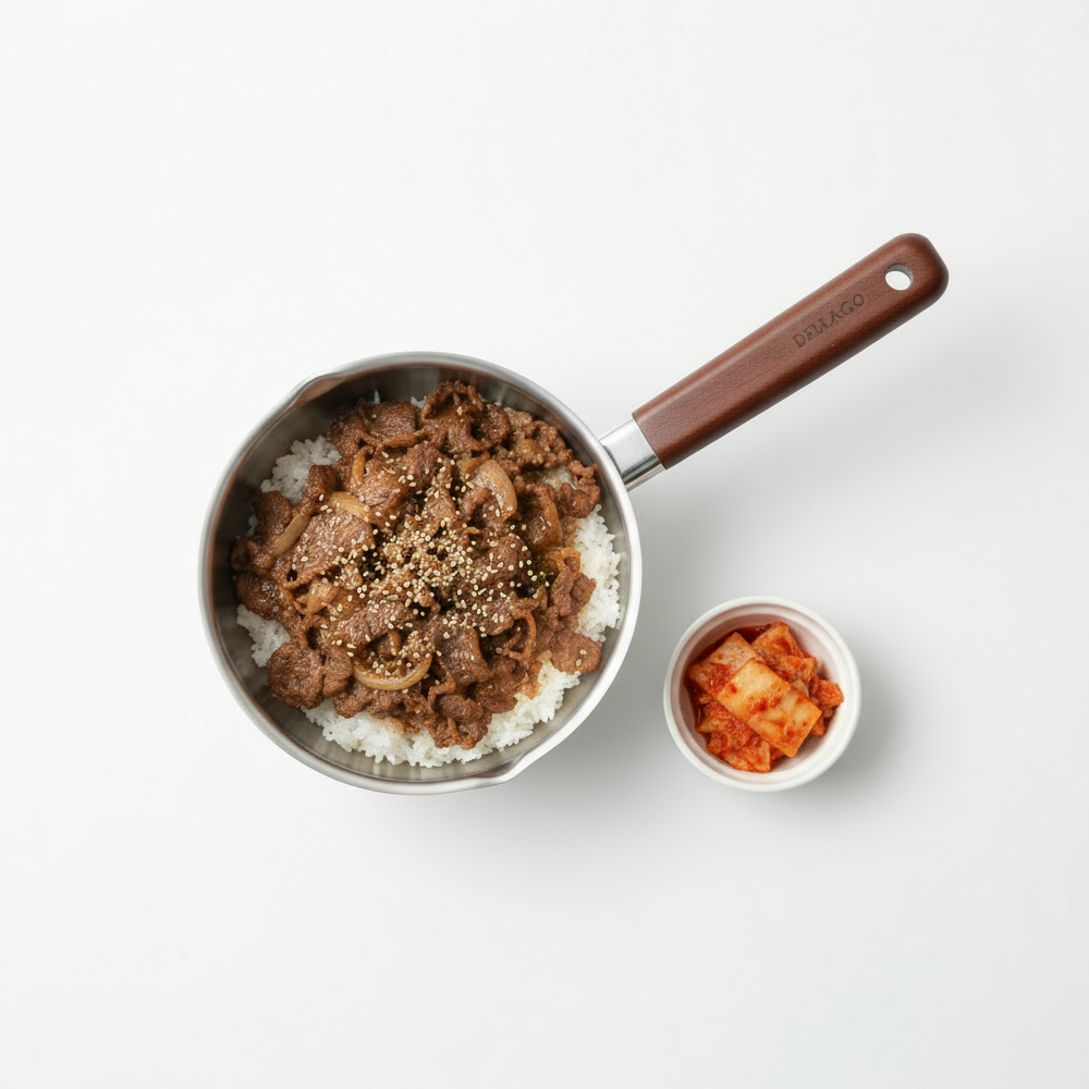 멀티 스텐 웍 무연마제 IH인덕션 통5중 304스테인리스 볶음 튀김 깊은 팬 이미지 8