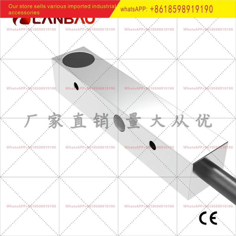 LE05VF08DPO 유도 스위치 내장형 0.8mm 마이크로 센서 알루미늄 합금
