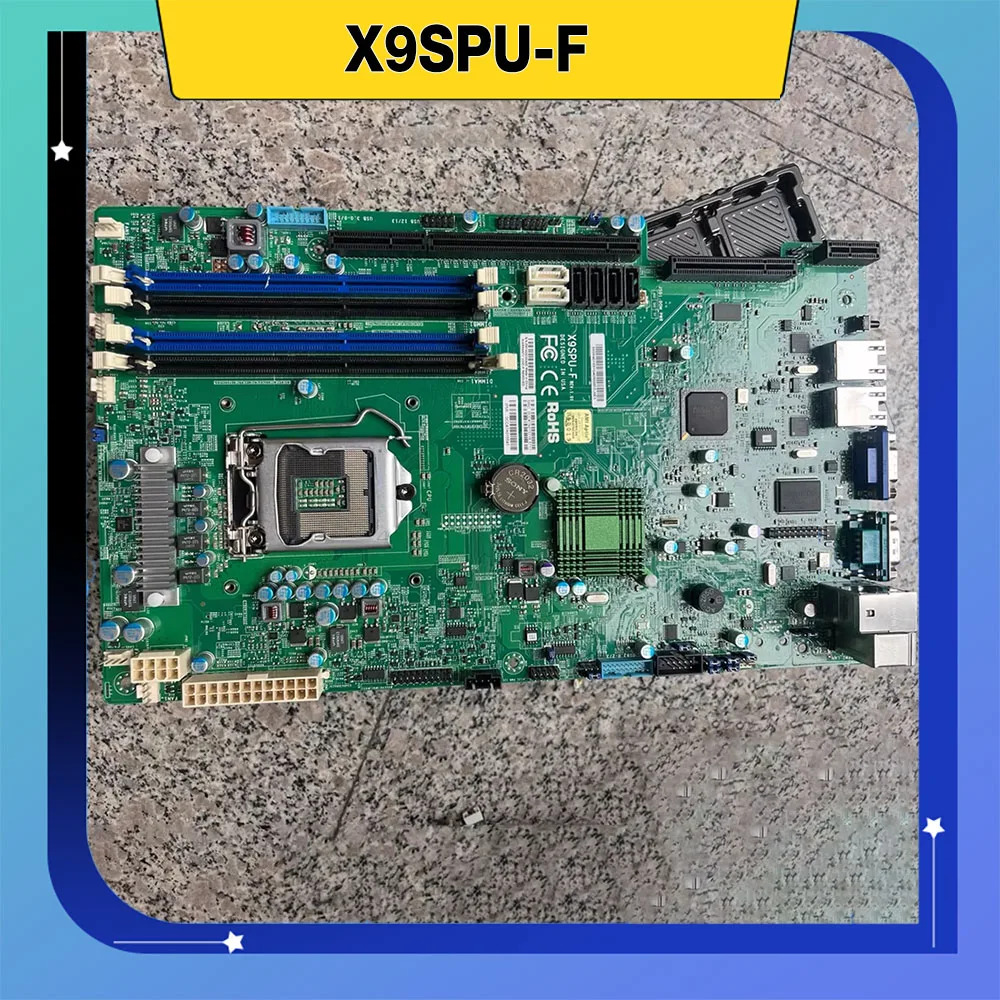 S-U-P-E-R-O X9SPU-F REV 1.01 산업제어 서버 마더보드용