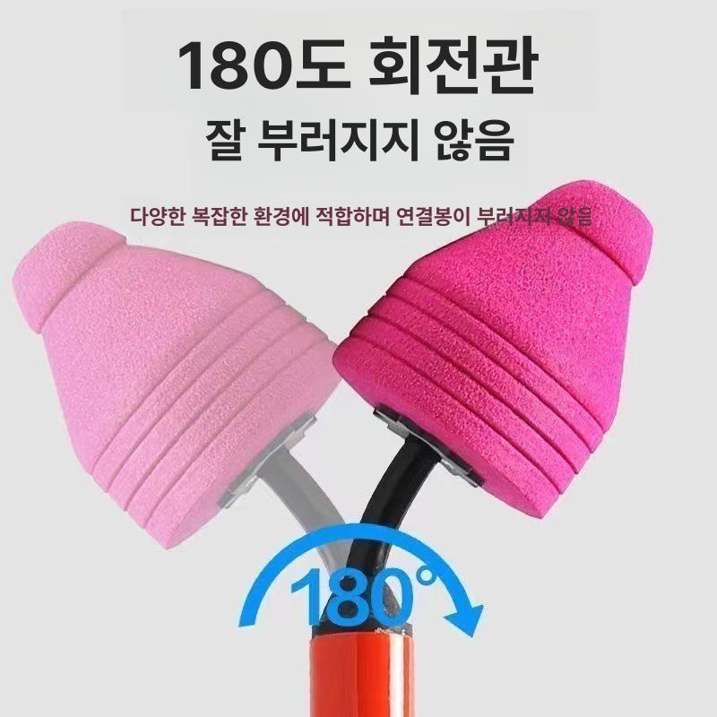 변기뚫는 공기펌프 수동 1개 준설기 고압 세트 강력한 공기압 2개 세트 - 상세 이미지 3