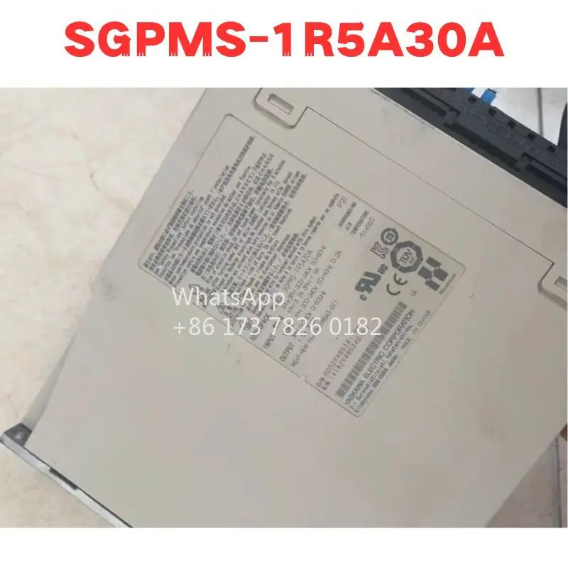리퍼 SGPMS-1R5A30A SGPMS 1R5A30A 서보 드라이브 완료