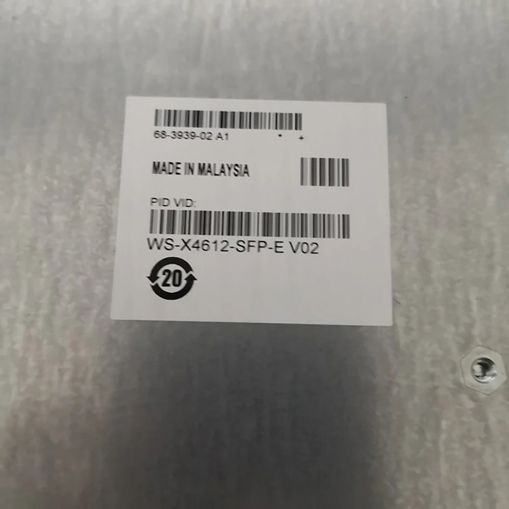 WS-C4500 시리즈CISCO WS-X4612-SFP-E 12포트 기가비트 광 인터페이스 보드용