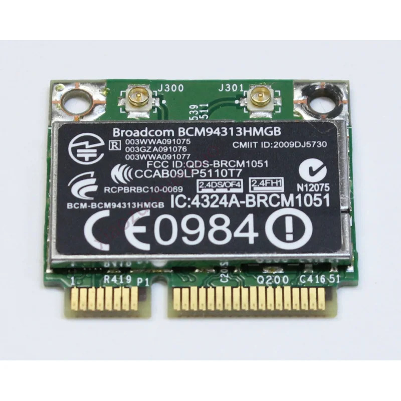 hp호환 파빌리온 G4-1000 G4-1137CA 와이파이 WLAN 무선 카드 bcm94313hmgb 600070-001