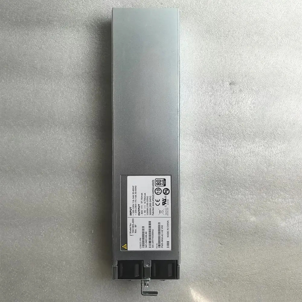 7001585 -J000 CISCO ASR 9000 A9K 시리즈 전원공급장치 PWR-3KW-AC-V2 V03 전원공급장치용