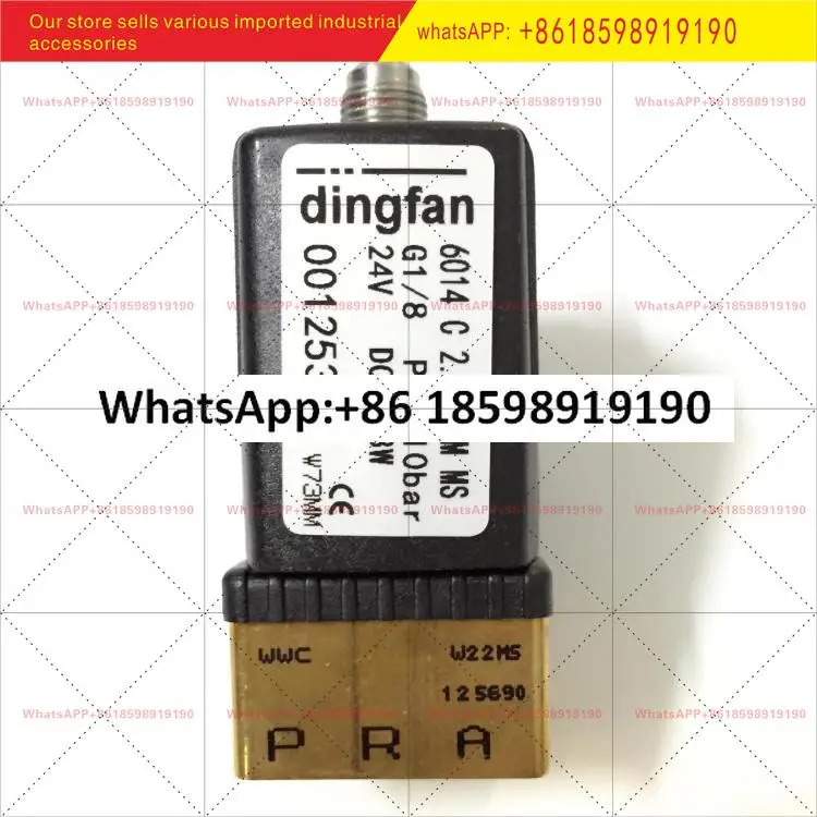 6014 솔레노이드 밸브 C 2 0 FKM 1 8 00125332 00125333