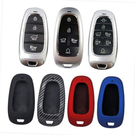 POI_201 가죽키케이스 23년 플라스틱 강화 스마트키케이스 D21 투싼NX4