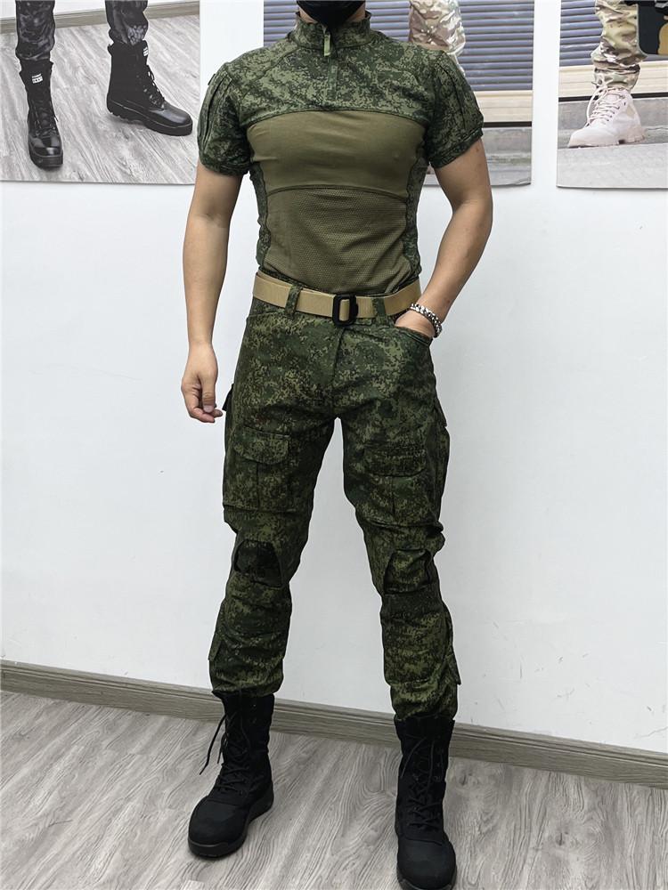 밀리터리 상의 전술 티셔츠 긴팔 전투복 - 상품 이미지