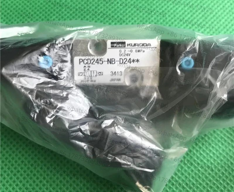 오리지널 Fuji CP6 사각 실린더 솔레노이드 밸브 PCD245-NB-D24