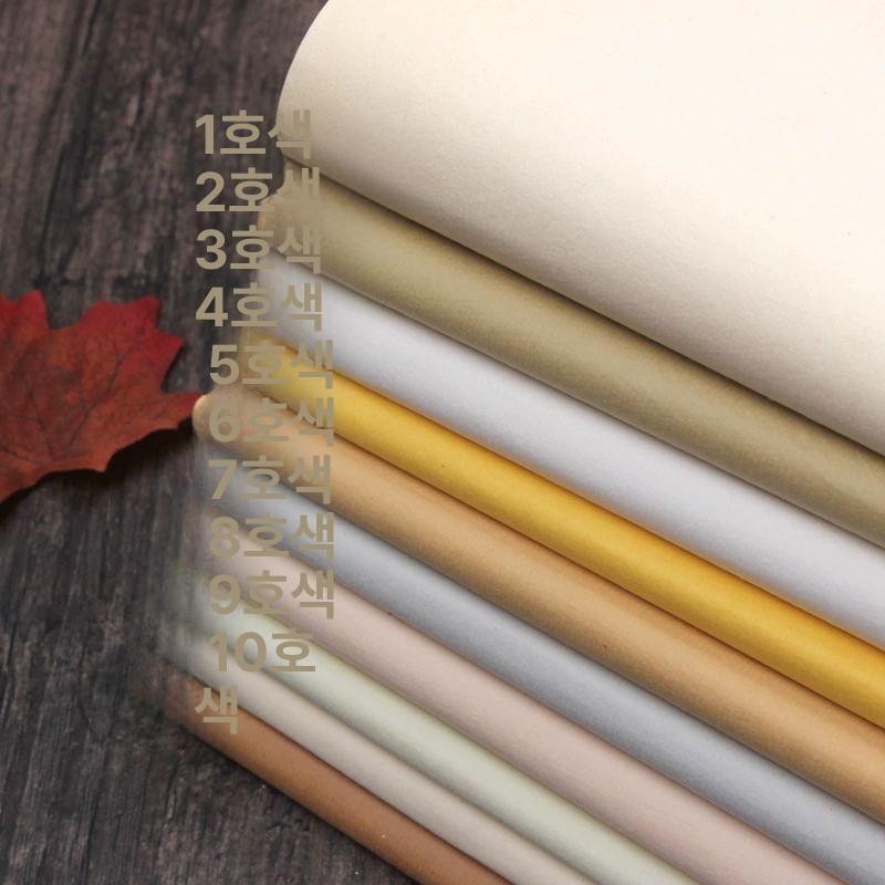 동양화 판넬 하드카드 서예 비단지 닥지 금테 두방지 라이트앤티크 466 x 133cm 10장 - 상세 이미지 3